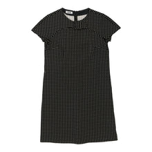  Cheap & Chic Moschino Polka Dot Midi Dress - Large Black & White Cotton