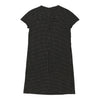 Cheap & Chic Moschino Polka Dot Midi Dress - Large Black & White Cotton