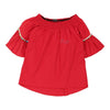 Liu Jo Bardot Top - Medium Red Cotton