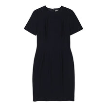  Moschino Midi Dress - Small Navy Wool