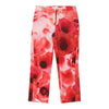 Roberto Cavalli Cropped Jeans - 28W UK 8 Red Cotton