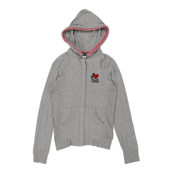 Dolce & Gabbana Hoodie - Medium Grey Cotton