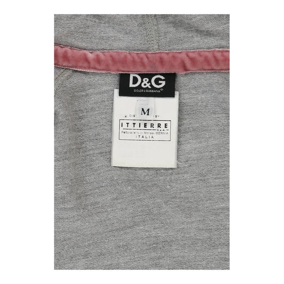 Dolce & Gabbana Hoodie - Medium Grey Cotton