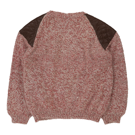 Laura Biagiotti Jumper - Large Red Wool