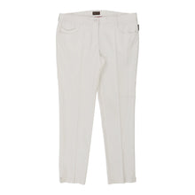  Moncler Trousers - 34W UK 12 White Cotton