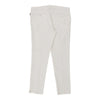 Moncler Trousers - 34W UK 12 White Cotton