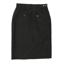  Yves Saint Laurent Skirt - 30W UK 10 Grey Wool Blend