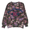 Best Company Floral Sweatshirt - Small Black Cotton