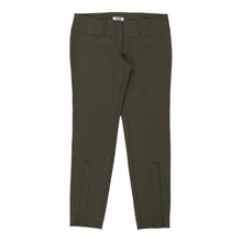  Moschino Jeans Trousers - 36W UK 12 Green Cotton