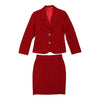 Roccobarocco Full Suit - Small Red Wool