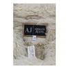 Armani Jeans Suede Jacket - Small Beige Leather