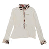 Cavalli Class Long Sleeve Polo Shirt - Small White Cotton