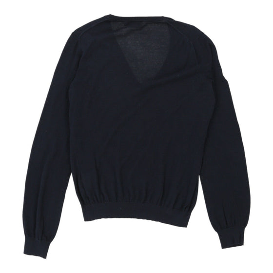 Moncler Jumper - Large Black Cotton