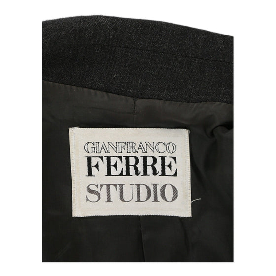 Gianfranco Ferre Studio Jacket - Medium Black Cotton