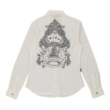  Moschino Jeans Shirt - Small White Cotton