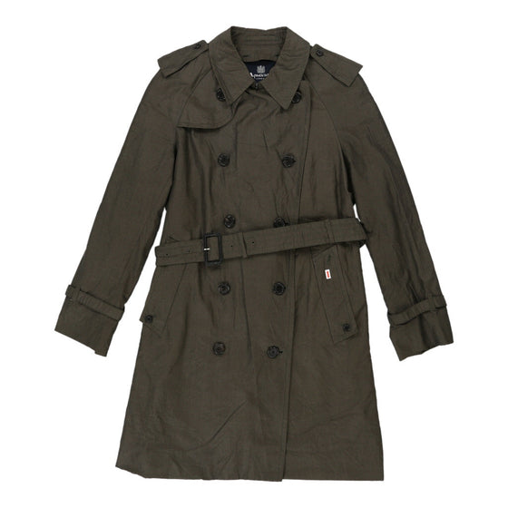 Aquascutum Trench Coat - Medium Grey Cotton