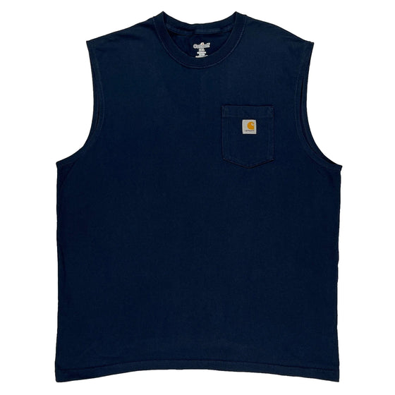 Carhartt Vest - 2XL Navy Cotton