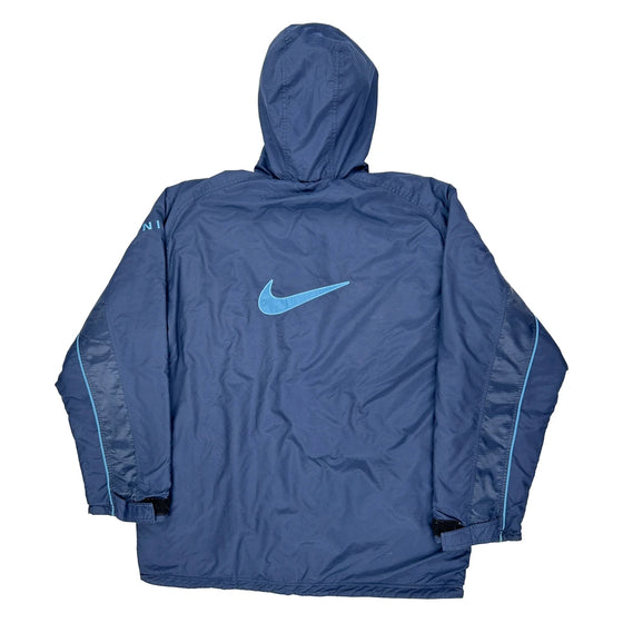 Nike Jacket - Large Blue Nylon