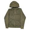 Carhartt Graphic Hoodie - Medium Green Cotton Blend