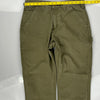 Carhartt Carpenter Trousers - 28″ Waist Green Cotton