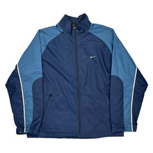  Nike Waterproof Windbreaker - Large Blue Polyester