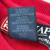 Chaps Ralph Lauren Spellout Sweatshirt - Large Red Cotton Blend