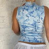 Vintage blue Pimkie Top - womens medium