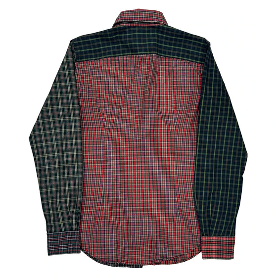 Custom Fit Ralph Lauren Checked Shirt - Small Multicoloured Cotton