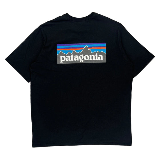 Patagonia T-Shirt - XL Black Cotton Blend