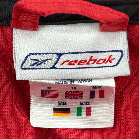 Reebok Windbreaker - Medium Red Polyester