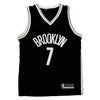 Brooklyn Nets Nike Nba Jersey - Large Black Polyester