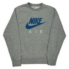  Nike Air Nike Graphic Sweatshirt - Small Grey Cotton Blend