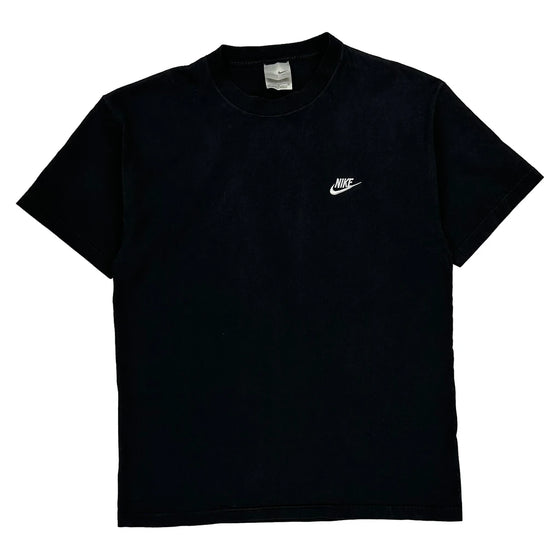 Nike Graphic T-Shirt - Large Black Cotton