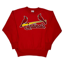  Cardinals Majestic Graphic Sweatshirt - XL Red Cotton Blend