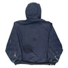 Public Schools Carhartt Oversized Jacket - XL Blue Cotton