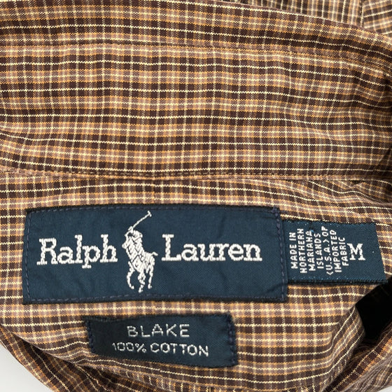 Blake Ralph Lauren Shirt - Medium Brown Cotton