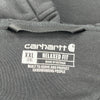 Carhartt Oversized Zip Up - 2XL Black Cotton Blend