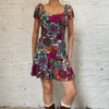 Vintage multicoloured Blumarine Midi Dress - womens medium