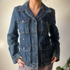 Vintage blue Krizia Denim Jacket - womens small