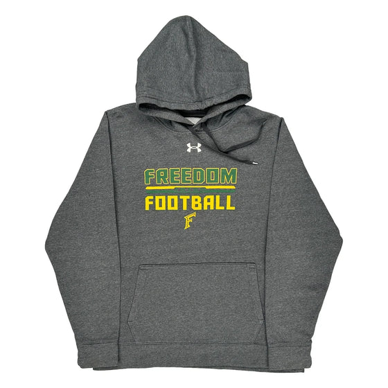 Freedom Football Under Armour Graphic Hoodie - Large Grey Polyester