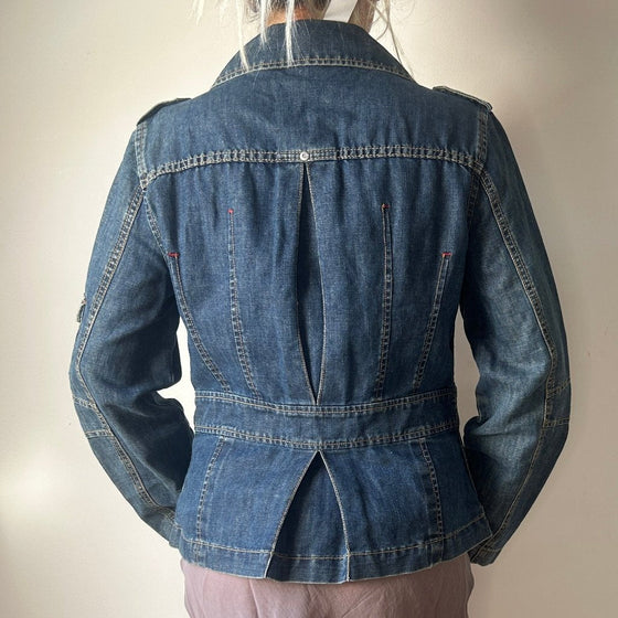 Vintage blue Krizia Denim Jacket - womens small