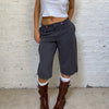 Vintage grey Ocean Casual Cargo Shorts - womens 30" waist