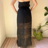 Vintage black Intimissimi Strapless Dress - womens small