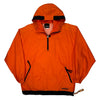 3 Stripes Adidas Jacket - Medium Orange Polyamide