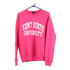 Vintage pink Kent State University Mv Sport Sweatshirt - womens medium