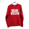 Vintage red Indiana Wesleyan Gildan Sweatshirt - womens medium