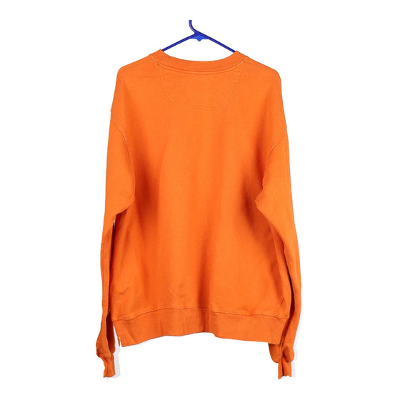 Vintage orange Champion Sweatshirt - mens medium