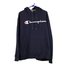  Vintage navy Champion Hoodie - mens x-large