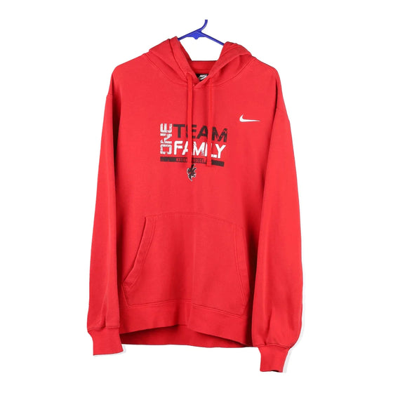 Vintage red Nation Ford Falcons Nike Hoodie - mens x-large