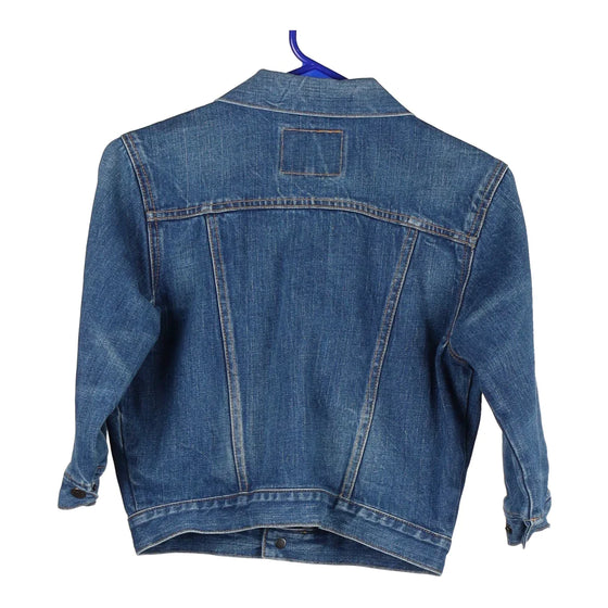 Vintage blue Age 8. Orange Tab Levis Denim Jacket - girls medium